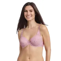 PLAYTEX FLOWER ELEGANCE RCS UNDERWIRE BRA - Women's Lace Bra with Underwire - Pink