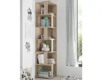 Rohový regál s priehradkami Corner Shelf, dub sonoma%
