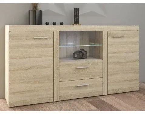 Komoda so zásuvkami Rumba, dub sonoma%