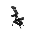 Prenosná masážna stolička Čierna