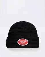 Service Works Waffle Patch Beanie BLACK