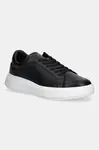 Kožené tenisky Calvin Klein LOW TOP LACE UP LTH