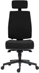 ANTARES kancelářská židle 1880 SYN ARMIN s opěrkou hlavy, Bondai černá BN7