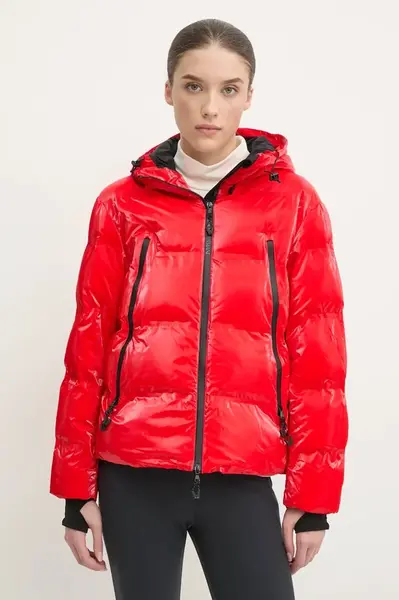 Lyžařská bunda EA7 Emporio Armani červená barva, TNICZ.6DTG14