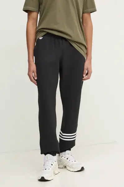 Tepláky adidas Originals NC PANTS černá barva, s aplikací, JC9903