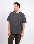 Tričko Carhartt WIP S/S Nelson T-Shirt Black garment dyed