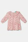 Dívčí šaty United Colors of Benetton růžová barva, mini, 4WUAGV01U