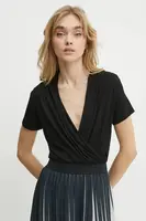 Halenka Karl Lagerfeld dámská, černá barva, hladká, A1W17139