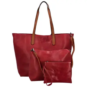 Dámský set kabelek červený - Firenze Zorika