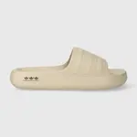 Pantofle adidas Originals Adilette Ayoon dámské, béžová barva, GX7064