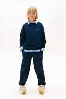 Dětská tepláková souprava Tommy Hilfiger tmavomodrá barva, KS0KS00664