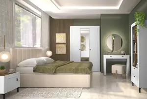 Ložnice Mossa 1 Barva korpusu: Bílá + Cloud 3