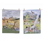Bavlněné utěrky Matějovský LADA Dětské hry v Létě &amp;amp;amp; Podzim 50 x 64 cm 2 ks