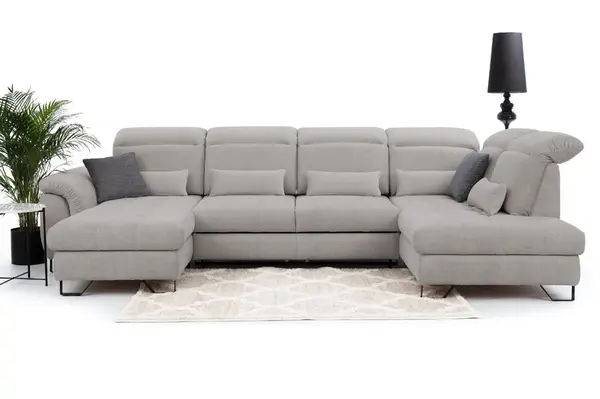 Sedací souprava Giovani do U - látka Urban Provedení: Levá U, Nožičky: Nožičky kovové - chrom, látka: Urban 2