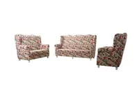 Sedací souprava AS - MIL 16870 Nožičky: Černé, látka: MIL-16870