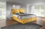 Boxspring Marco Rozměr: 160 x 200 cm, Matrace: Bazi - tvrdost 2, Rošt: Polohovací lamelový rošt