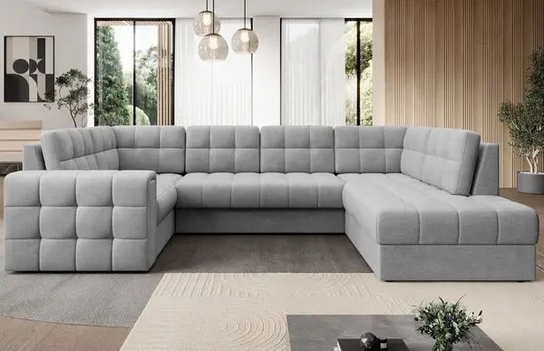 Sedací souprava Blewett Provedení: Pravá U, látka: Monolith 85