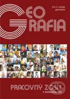 Geografia pre 2. ročník gymnázia (Pracovný zošit s miniatlasom) - kniha z kategorie Gymnázia