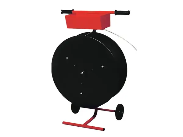 Odvinovač vázací pásky PP10,12,16 vozík - vnitřní průměr 200mm; 400mm; 405mm