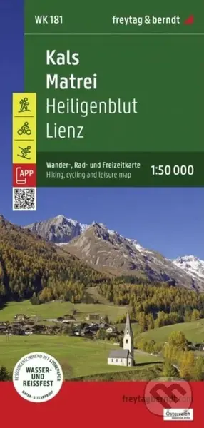 Kals, Matrei, Heiligenblut, Lienz 1: 50 000