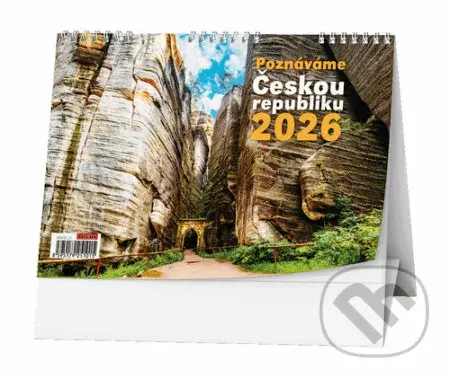 Poznáváme Českou republiku 2026 - stolní kalendář