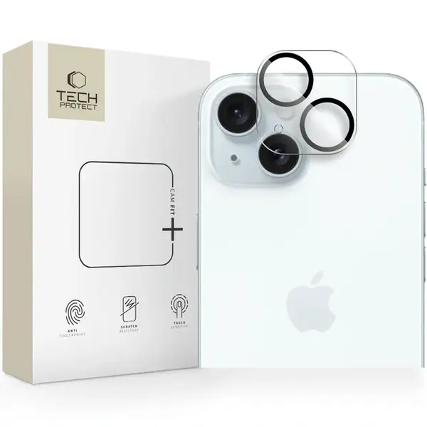 Tech-Protect Cam Fit ochranné sklo na iPhone 14 / 14 Plus / 15 / 15 Plus
