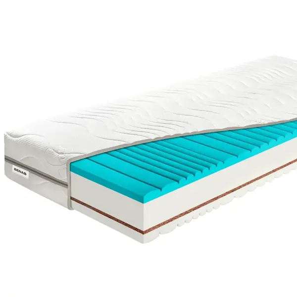 Matrac Benab King Visco 20 HR H3 / H5 75 x 200 cm Matrac z pamäťovej peny 20 cm sendvičový zónová ortopedické