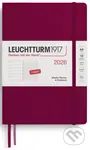 Weekly Planner & Notebook 2026 Medium (A5) Port Red