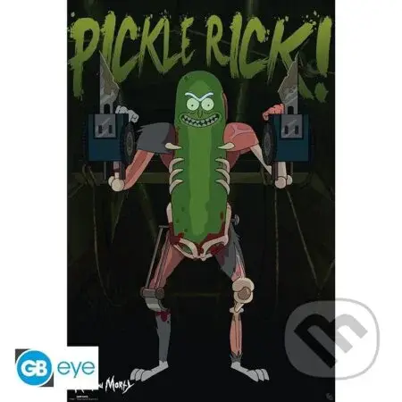 Rick and Morty Plagát Maxi: Pickle Rick