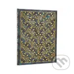 Paperblanks - týždenný diár Wildflower Song 2026 (ultra, horizontálny, elastické zatváranie)