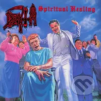 Death: Spiritual Healin Ltd. (Red, Cyan & Black Splatter) LP