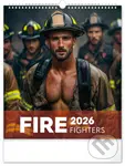 NOTIQUE Nástenný kalendár Dreamy Firefighters 2026