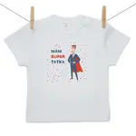 Boodyy Tričko s krátkym rukávom Mám super tatka 86 (12-18 mesiacov)