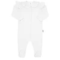 Dojčenský bavlnený overal New Baby Stripes biely 86 (12-18m), 20C48231