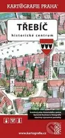 Třebíč Historické centrum (Kreslený plán města)