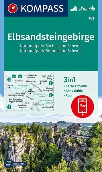 Elbsandsteingebirge (Nationalpark Sächsische Schweiz / Nationalpark Böhmische Schweiz (3 in 1 /WK 761))