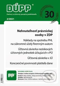 DUPP 2/2021  Nehnuteľnosť právnickej osoby v ZDP