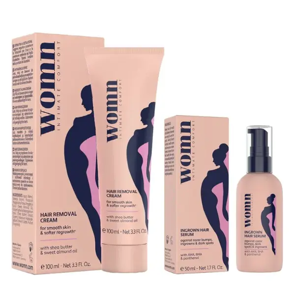 DUOSET WOMN depilačný krém a Sérum proti zarastajúcim chĺpkom
