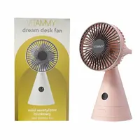 VITAMMY Dream desk fan, USB mini stolný ventilátor, ružový TOW016964