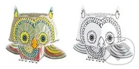 3D Sova k vymalování