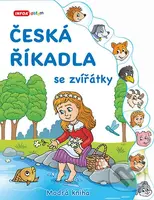 Česká říkadla se zvířátky Modrá kniha - kniha z kategorie Hádanky a říkanky