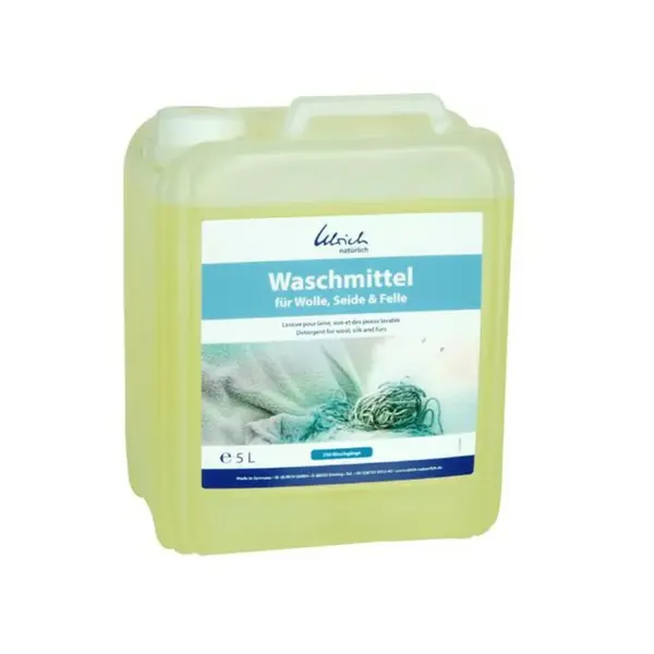 Ulrich natürlich, Prací gél na vlnu, hodváb a kožu s lanolínom, 5l UN400306