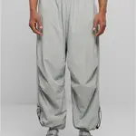 Nylon parachute pants made of light asphalt