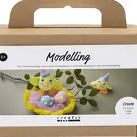 Mini kreativní sada Modelování (velikonoční kuřátka)