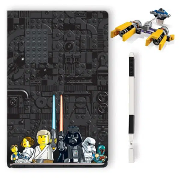 LEGO Stationery Star Wars Podracer - zápisník s perem a stavebnicí