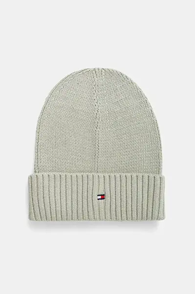 Dětská bavlněná čepice Tommy Hilfiger AU0AU01526