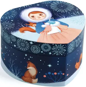 Hrací skříňka Krasobruslařka