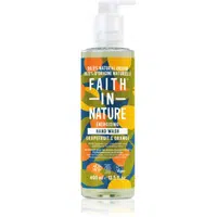 Faith In Nature Grapefruit & Orange přírodní tekuté mýdlo na ruce 400 ml