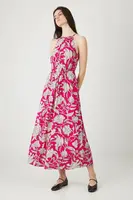 Šaty Medicine růžová barva, maxi