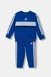 Kojenecká tepláková souprava adidas modrá barva, JW4982
